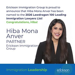 Hiba Anver Named to the 2026 Lawdragon 100 Leading Immigration Lawyers List