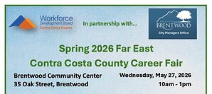 Spring 2026 Far East Contra Costa County Career Fair - Brentwood