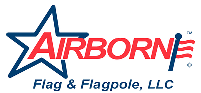 Airborne Flag & Flagpole