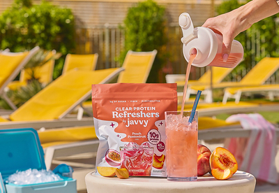 Javvy Protein Refreshers featuring Compound Solutions' Sukré® and OnoSweet®