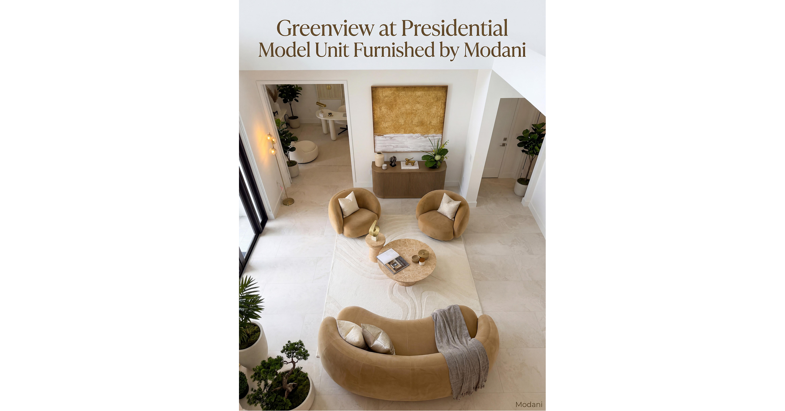 Modani Furniture, BH Group, and Lennar Unveil Partnership Program for Turnkey Luxury Living