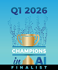Champions in AI Q1 2026 finalist logo