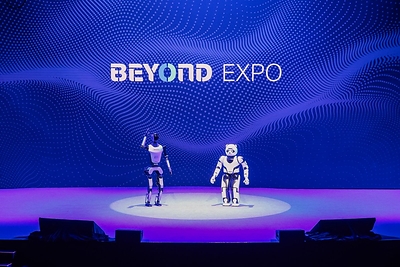 Robots dance at BEYOND EXPO Opening 2025 Credit: BEYOND EXPO