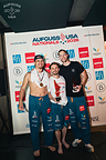 Winners in solo category celebrate at the 2026 Aufguss USA Nationals