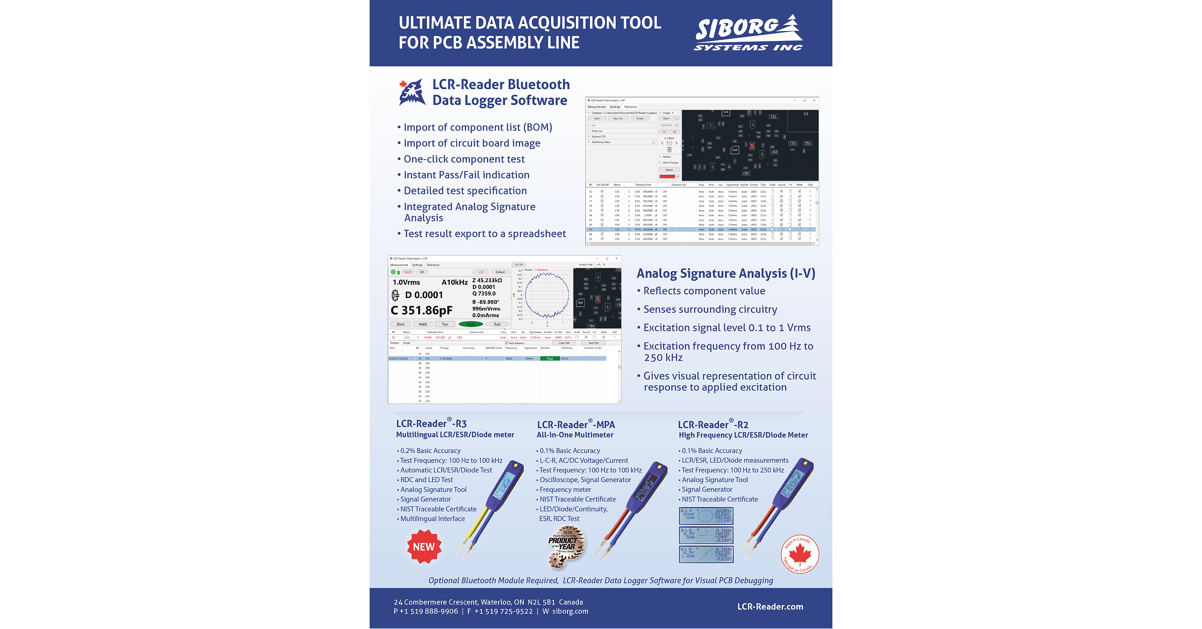 Siborg Tweezers Meter Delivers Benchtop LCR Accuracy at a Fraction of the Cost