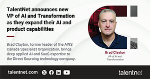TalentNet announces new VP of AI and Transformation as they expand their AI and product capabilities