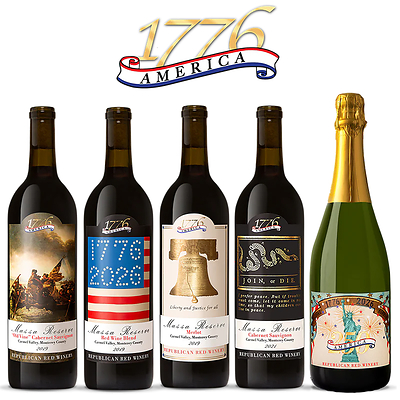 Republican Red Winery Launches "The 1776 Collection" in Honor of America's 250th Birthday