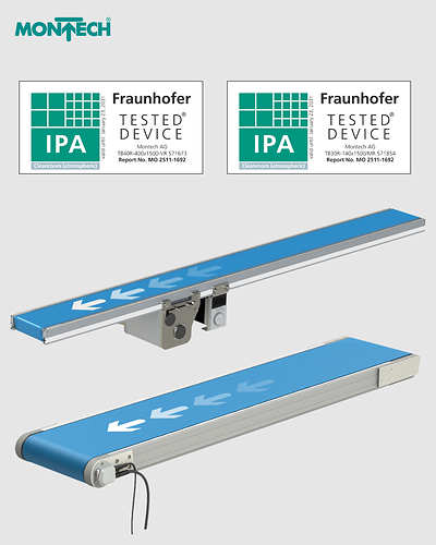 Cleanroom Conveyor TB30R and TB40R