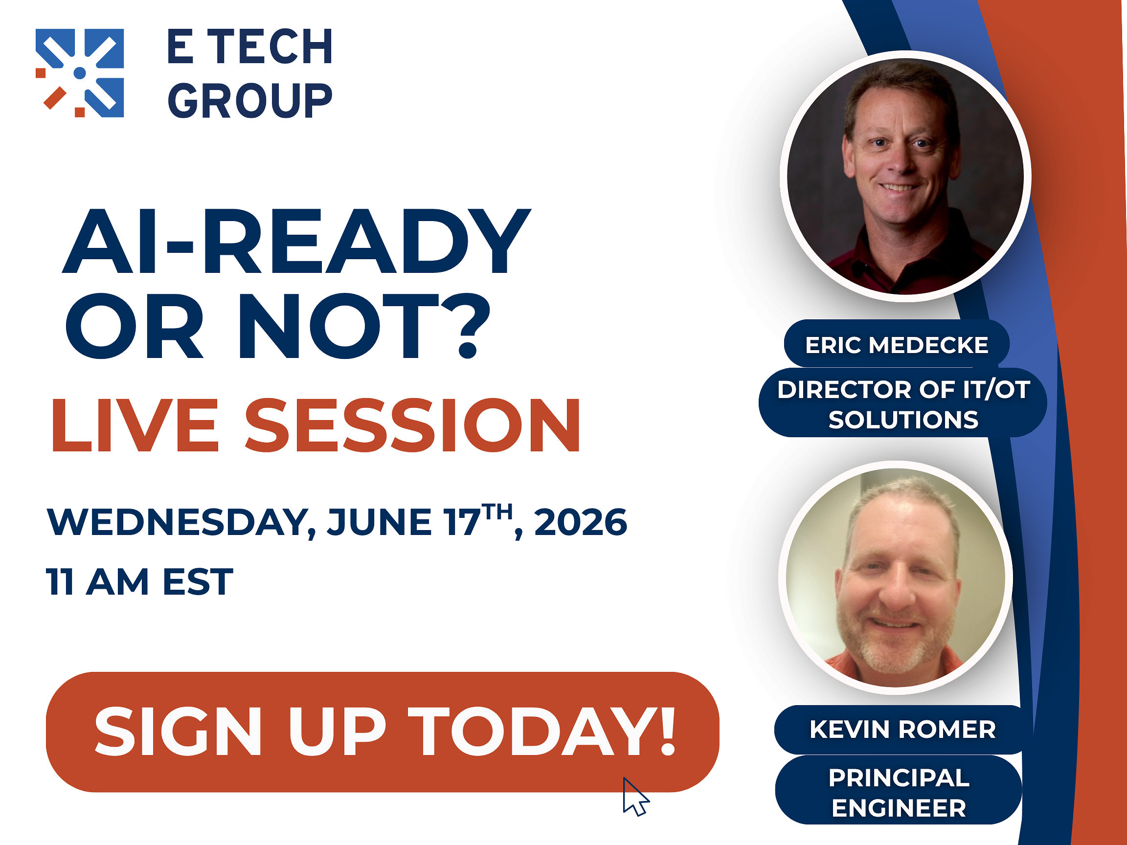 E Tech Group to Host Live Session on Hidden IT/OT Risks Blocking AI Adoption in Manufacturing