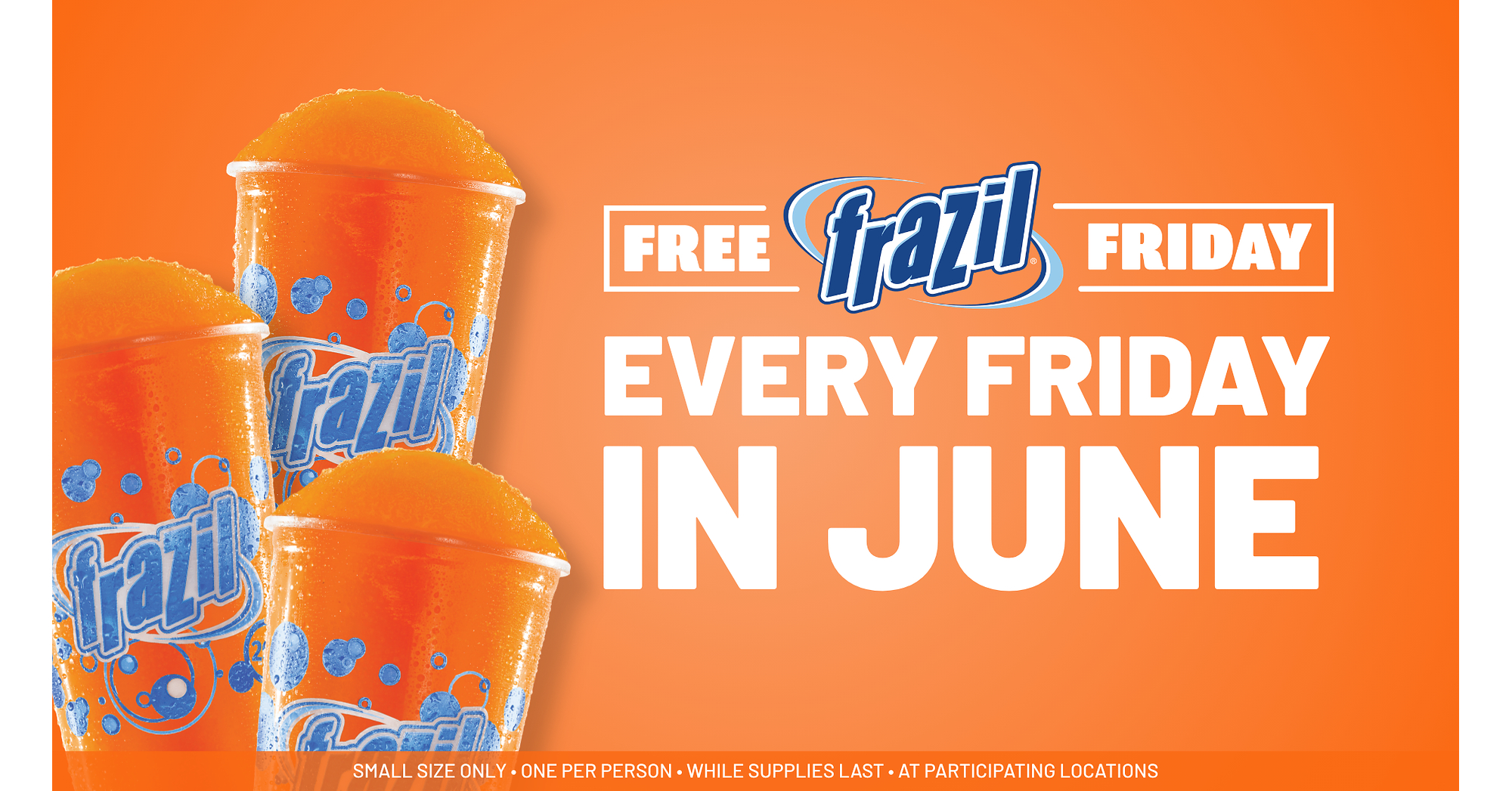 Free Frazil Slushee Every Friday at Maverik