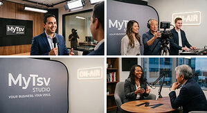 MyTSV Video Platform Launches Professional Interview Studio to Help Local Businesses Build Trust and Visibility