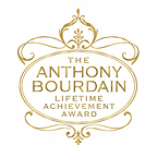 The Anthony Bourdain Lifetime Achievement Award