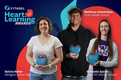 2026 Citadel Heart of Learning Award Winners