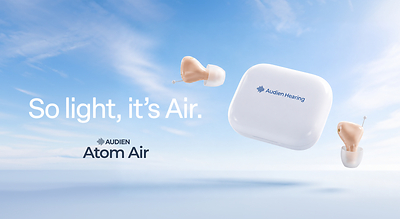Audien Hearing Launches Atom <em>Air,</em> the Lightest Way to Start Hearing Better