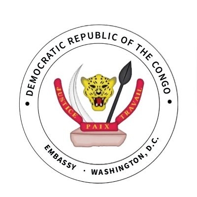 DRC DC Embassy Logo Coat of Arms