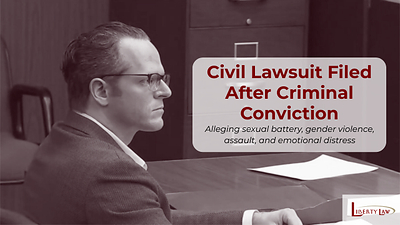 Nick Pasqual pictured during court proceedings following his criminal conviction in Los Angeles County related to the attack on actress and special effects artist Allie Shehorn.
