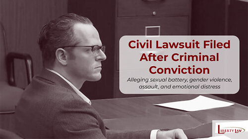 Nick Pasqual pictured during court proceedings following his criminal conviction in Los Angeles County related to the attack on actress and special effects artist Allie Shehorn.