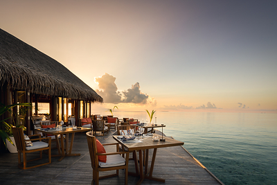 Sunset dining at Muraka