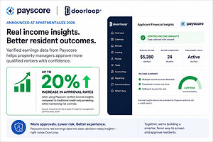 Payscore and DoorLoop Partner to Improve Tenant Screening with Real-Time Income Verification