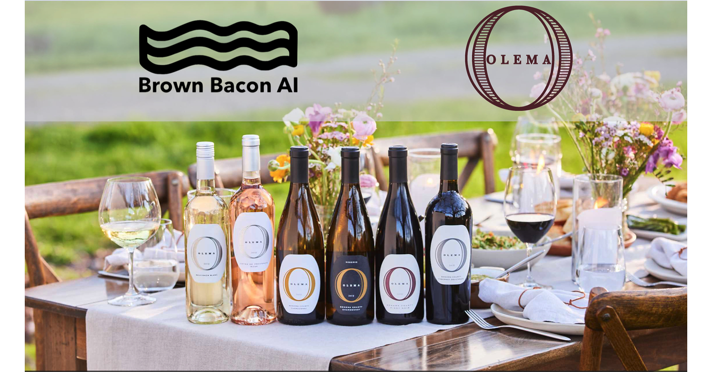 Olema Bio Ai Brown Bacon AI Expands Wine Industry Leadership with Olema Wines
