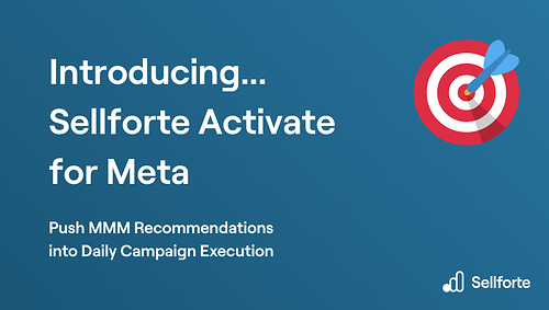 Sellforte Activate: one workflow across Google and Meta, powered by MMM. Sellforte Activate: one workflow across Google and Meta, powered by MMM.