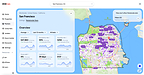 View of BNBCalc Markets, Market-Level View for San Franciso