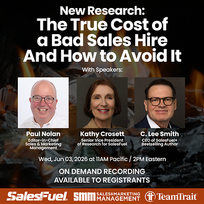 New SalesFuel research shows a bad sales hire costs sales managers New SalesFuel research shows a bad sales hire costs sales managers
