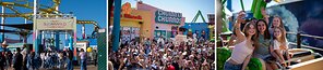 Sincerely Yours Draws Thousands to Santa Monica Pier for "SUGARWRLD" Celebration Honoring the Launch of Sugarcoat Gloss Balms and Viral Limited-Edition Merch Drop