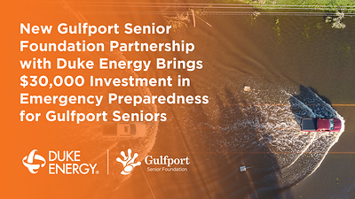 New Gulfport Senior Foundation Partnership with Duke Energy Brings $30,000 Investment in Emergency Preparedness for Gulfport Seniors