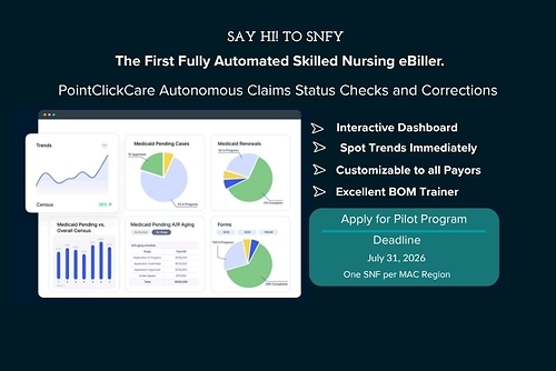 SNFY the First Fully Automated Skilled Nursing Facility eBiller Built on PointClickCare