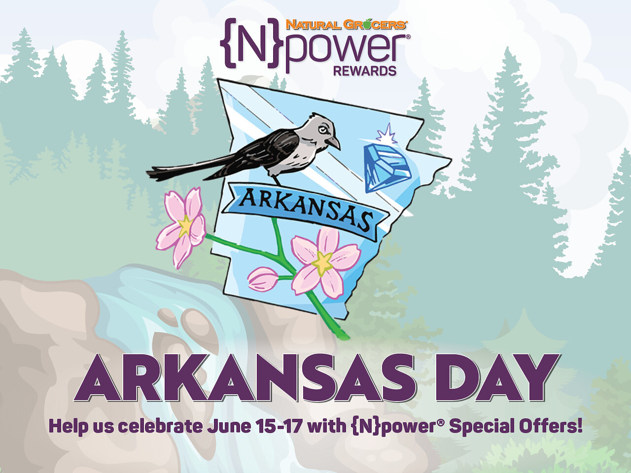 Natural Grocers® Celebrates Arkansas Day with a Special Gift and Savings June 15-17, 2026