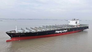 Projekt SAVER CleanBlue: Seaspan und Hapag-Lloyd schließen erste Methanol-Umrüstung ab