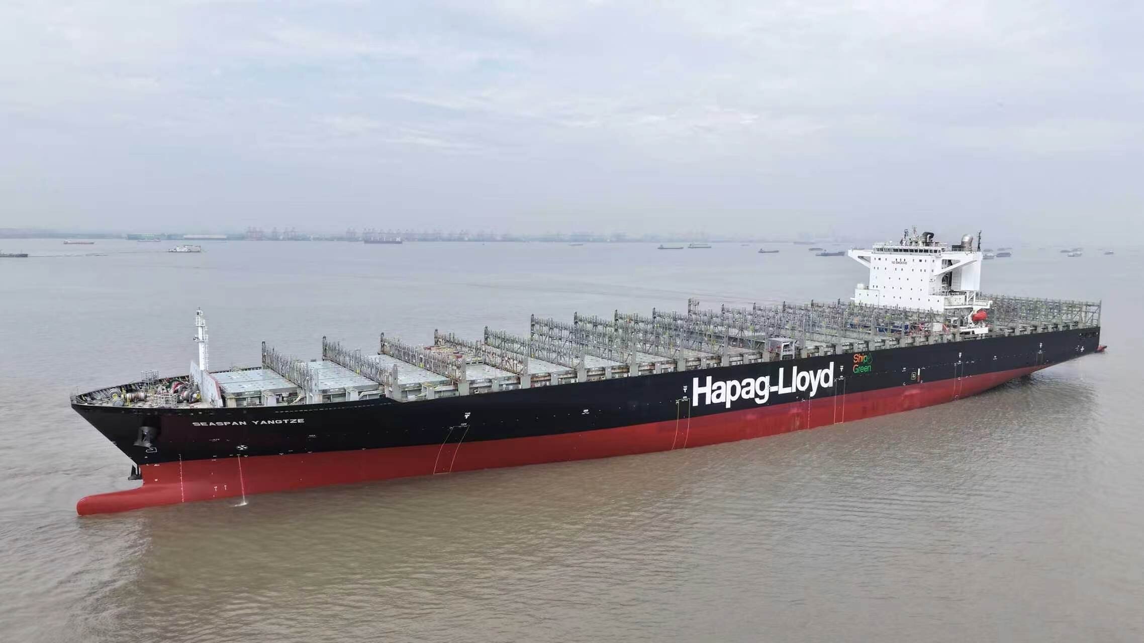 Projet SAVER CleanBlue : Seaspan et Hapag-Lloyd achèvent la première modernisation au méthanol