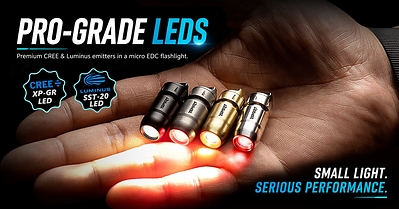BULLET3 comes in Black Aluminum, Brass, Polished Titanium, and Stonewashed Titanium.