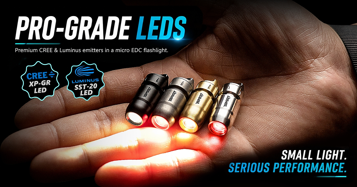 YSMART Launches BULLET3: A 3cm Micro Keychain Flashlight with Pro-Grade LEDs