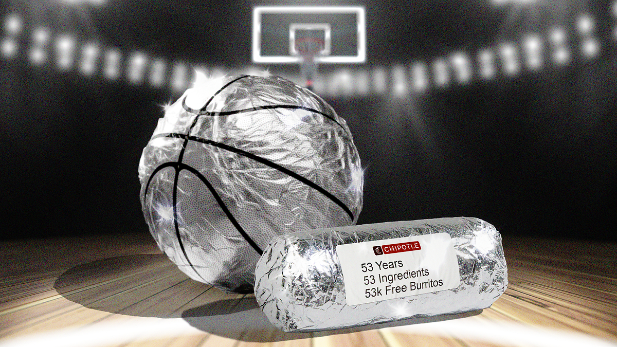 53 YEARS. 53 REAL INGREDIENTS: CHIPOTLE TO GIVE AWAY 53,000 FREE BURRITOS FOR TH...