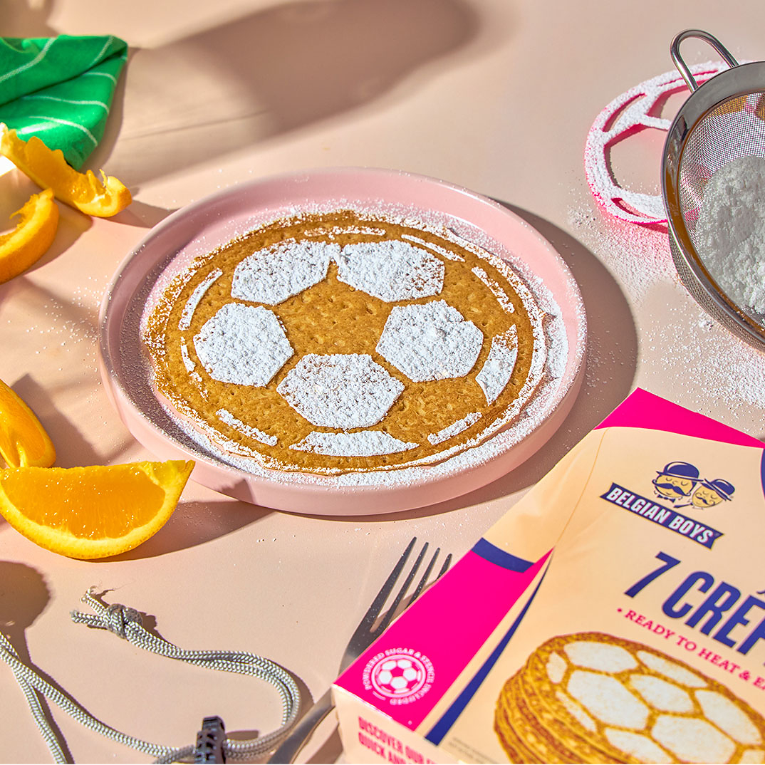 Belgian Boys Debuts Limited-Edition Game Day Crêpes, Turning Breakfast into a Soccer-Inspired Family Activity