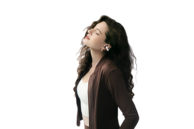 OpenDots 2, flagship open-ear clip-on earbuds with premium sound and advanced features. 