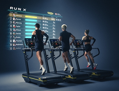 RUN X™ - The first-ever 5 km World Treadmill Championship is about to begin