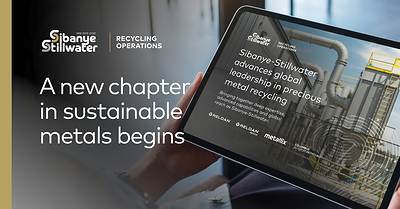 Sibanye-Stillwater’s Recycling operations combine innovation with cutting-edge technology to process, recycle, and refine complex precious metals waste streams.