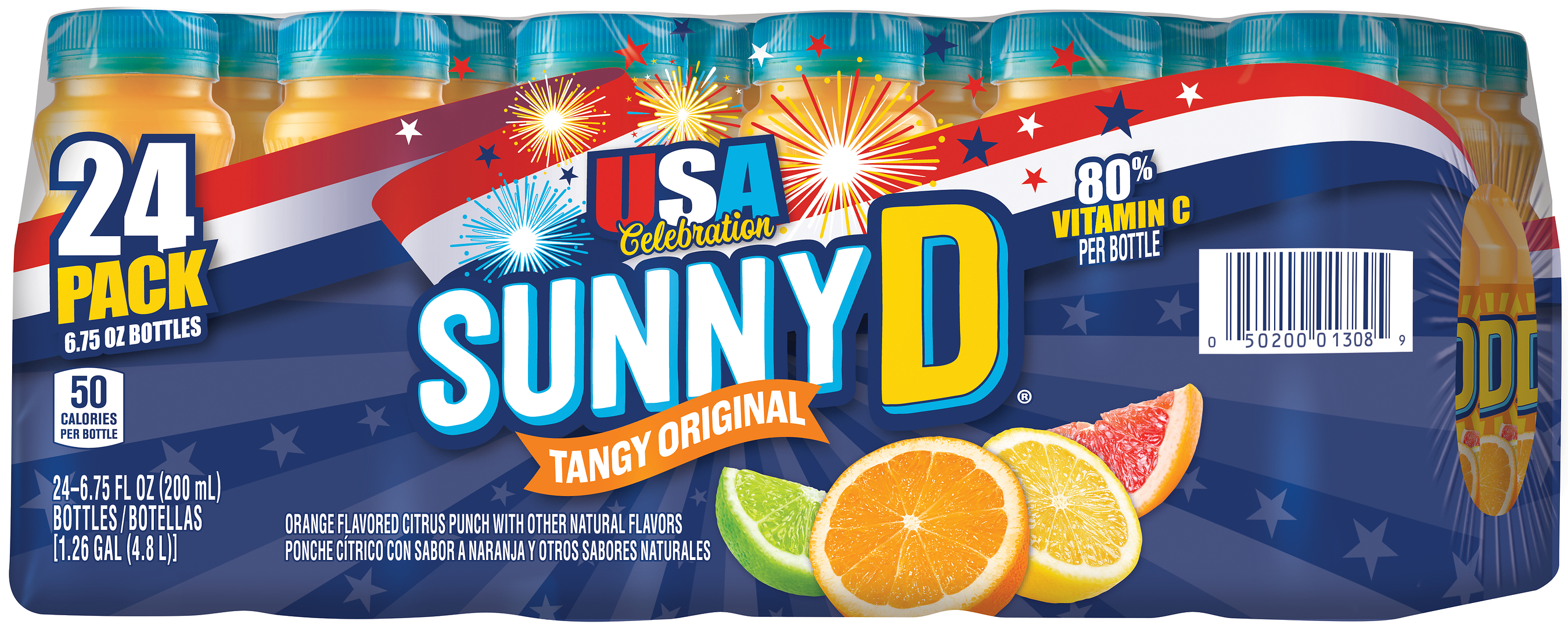 SUNNYD® Brings the Red, White &amp; Blue to Summer with Limited-Edition USA Celebration Packs, Available Nationwide