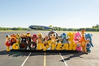 The Goodyear Blimp Hosted a Rager with Mascots and a DJ