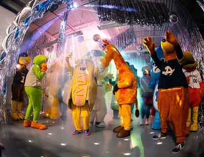 After more than 100 years of soaring over the most memorable pop culture moments, the Goodyear Blimp created one of its own: a birthday bash turned first-ever music festival inside an airship hangar, dubbed the BANGR at the HANGR, marking the second annual birthday party hosted by the brand.