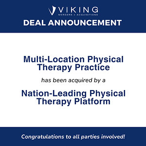 Tampa Bay Physical Therapy Practice Sale Reflects Continued Demand for Established Healthcare Providers