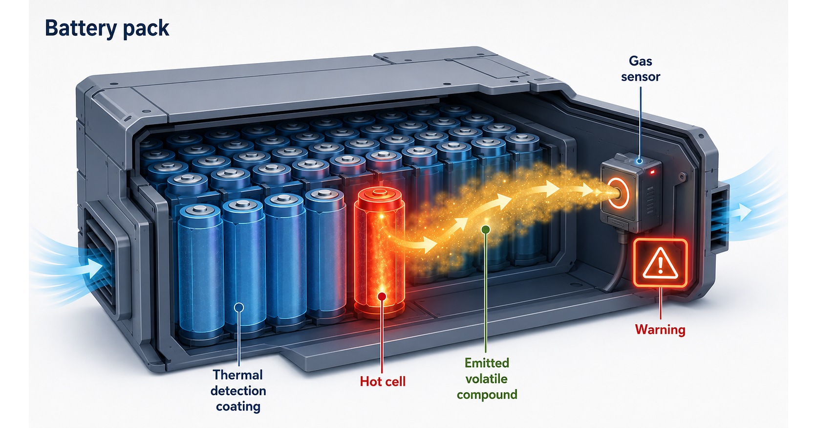 Soteria Battery Innovation Group Licenses QinetiQ Thermal Event Detection Technology for Battery Safety IP Exchange Soteria Battery Innovation Group Licenses QinetiQ Thermal Event Detection Technology for Battery Safety IP Exchange