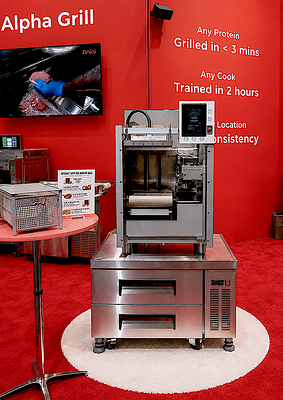Alpha Grill Single Platen, launched at The NRA Show 2026. Aniai opens a Pilot Program!