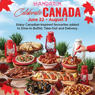 Celebrate Canada at Mandarin.
