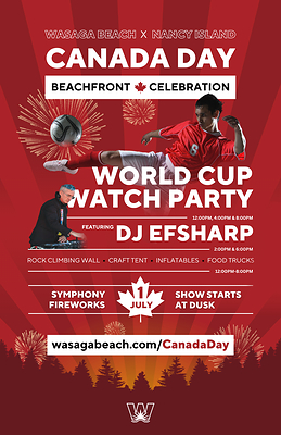 Wasaga Beach Invites Ontarians to Celebrate Canada Day Where Canada's Origin Story Meets the World's Longest Freshwater Beach