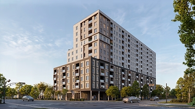 Laurée: A New 217-Unit Residential Development Takes in Repentigny
