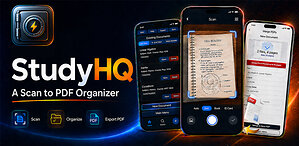 Programmers Paradise Announces StudyHQ for Android, Expanding Its Private Scan-to-PDF Organizer to Google Play